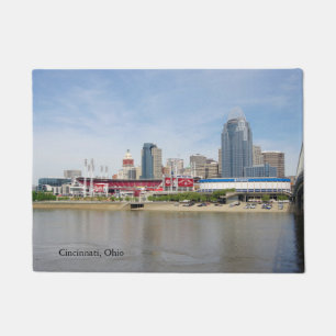 Cincinnati, Ohio vor der Tür Fußmatte