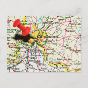 Cincinnati Postkarte