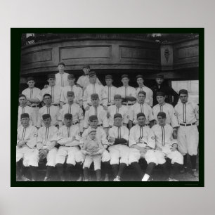 Cincinnati Reds Baseball Team 1910 Poster