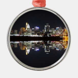 Cincinnati-Reflexion Ornament Aus Metall
