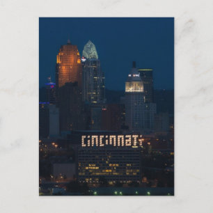 CINCINNATI. SIGNE SKYLINE Postkarten