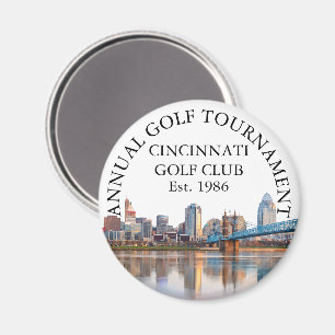 Cincinnati Skyline Golf Club Turnier individuell Magnet