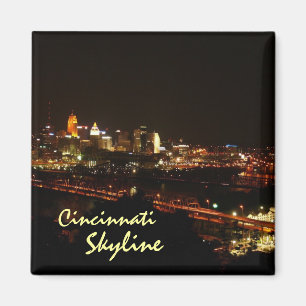 Cincinnati Skyline Magnet