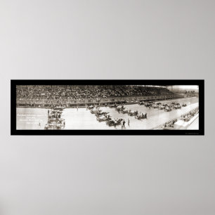 Cincinnati Speedway Foto 1916 Poster