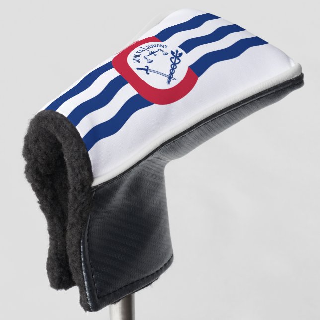 Cincinnati-Stadtflagge Golf Headcover (3/4 Vorderseite)
