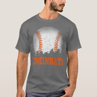 Cincinnati Vintag störte Gameday Retro T-Shirt