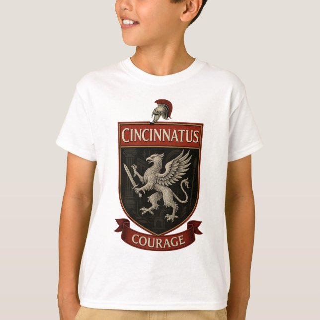 Cincinnatus T-Shirt - Kinder (Vorderseite)