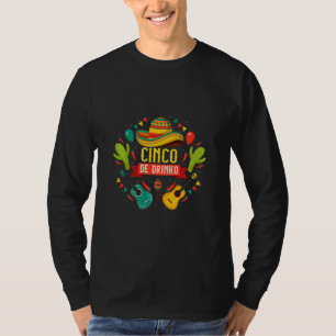 Cinco De Drinko 5 De Mayo Drinko De Mayo Mexiko T-Shirt