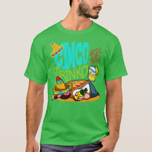 Cinco de Drinko Cinco de Mayo Party Mexikanischer T-Shirt