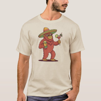 Cinco de Drinko Funny Bigfoot T-Shirt