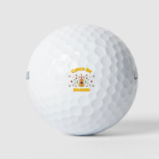 Cinco De Drinko Golfball (Vorderseite)