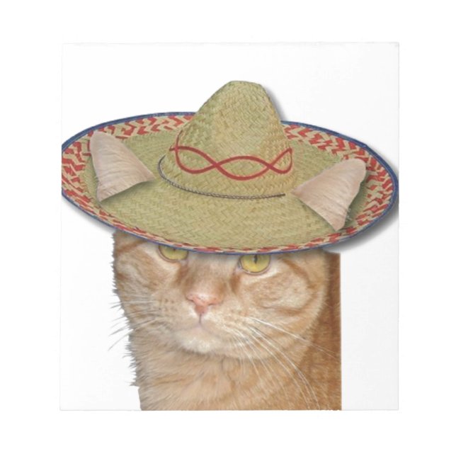 Cinco de Gato Notizblock (Vorderseite)