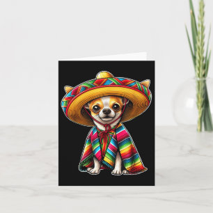 Cinco De Mayo 2025 Chihuahua Dog Lover Sombrero Ta Karte