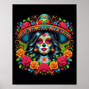 Cinco de mayo 2025 mexikanische Party 5. Mai Mädch Poster