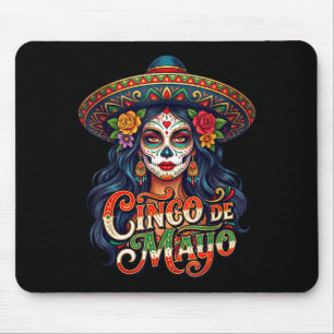 Cinco de mayo 2026 mexikanische Fiesta 5. Mai Mädc Mousepad