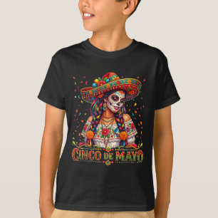 Cinco de mayo 2026 mexikanische Party 5. Mai Mädch T-Shirt