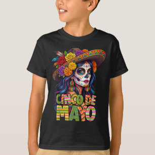 Cinco de Mayo 2026 mexikanische Party 5. Mai Mädch T-Shirt