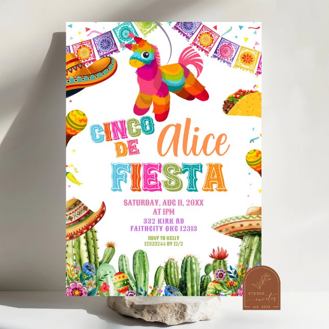 Cinco de Mayo 5. Geburtstagsfeier Einladung (Von Creator hochgeladen)