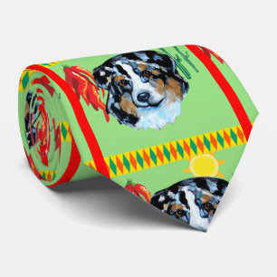 CINCO de MAYO AUSTRALISCHER SCHÄFERHUND Krawatte