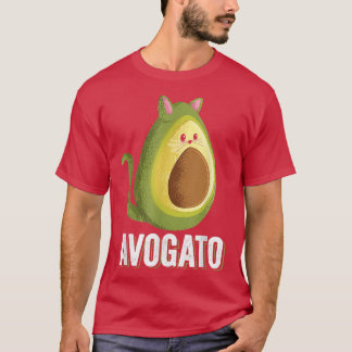Cinco De Mayo Avagato Cat Design Avogato Avocado T-Shirt