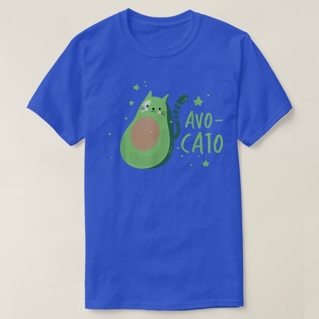 Cinco De Mayo Avocado Cat Niedlich Avocato Meow Ge T-Shirt (Design vorne)