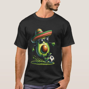 Cinco De Mayo Avocado Fußballfans Mexikanisch Mexi T-Shirt