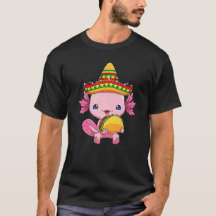 Cinco De Mayo Axolotl Taco Süßer Mexikanischer Axo T-Shirt