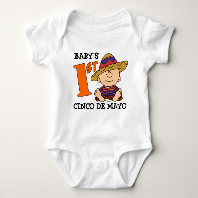 Cinco De Mayo Baby Strampler (Vorderseite)