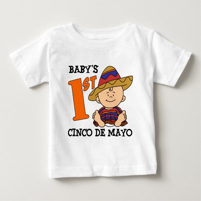 Cinco De Mayo Baby T-shirt (Vorderseite)