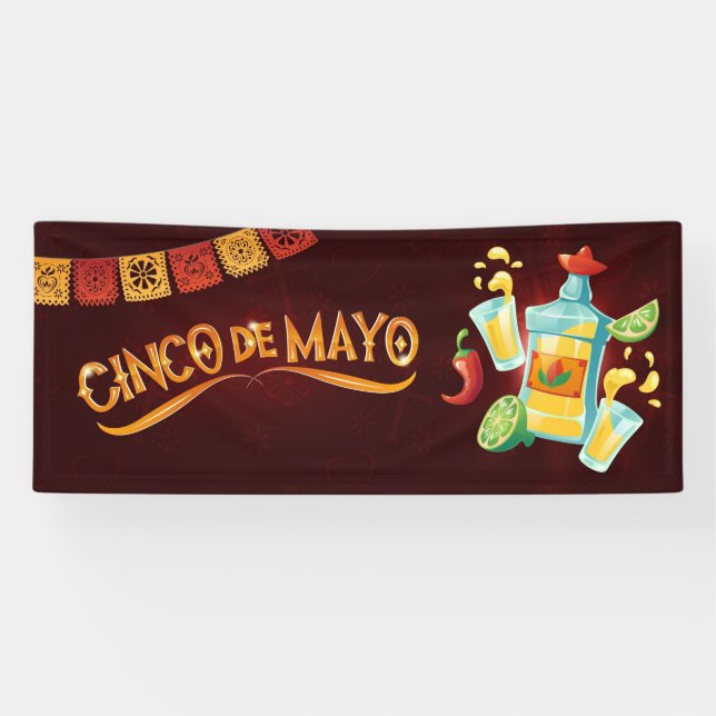 Cinco De Mayo Banner (Horizontal)