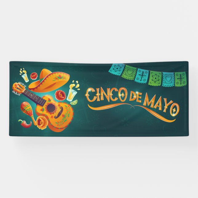 Cinco De Mayo Banner (Horizontal)