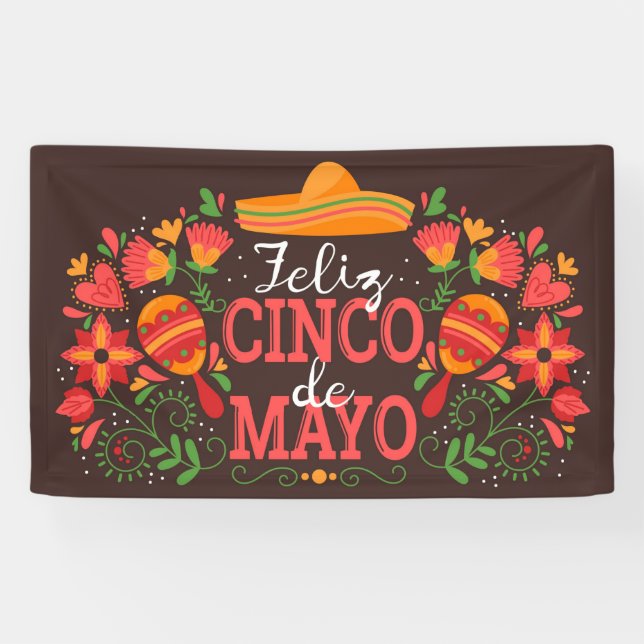Cinco De Mayo Banner (Horizontal)