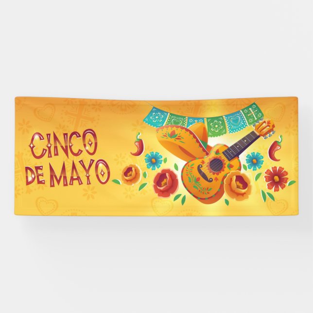 Cinco De Mayo Banner (Horizontal)