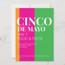 Cinco De Mayo BBQ-Party-Einladung