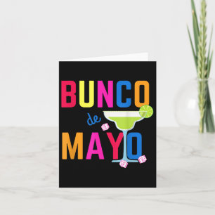 Cinco De Mayo Bunco Shirt Bunco De Mayo Margarita Karte
