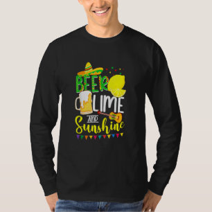 Cinco De Mayo Bunny Bär Limone Gitarre Sombrer T-Shirt