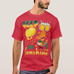 Cinco De Mayo Bunny Bär Limone Gitarre Sombrer T-Shirt