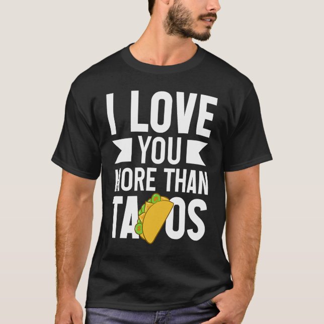 Cinco De Mayo, Buritos , Mexico Tacos and Avocado  T-Shirt (Vorderseite)