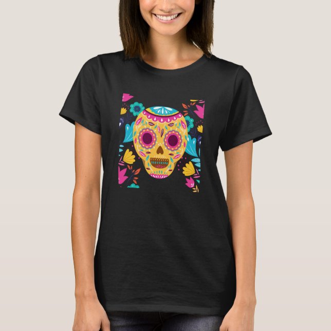 Cinco De Mayo Burritos Mexico Tacos and Avocado  1 T-Shirt (Vorderseite)
