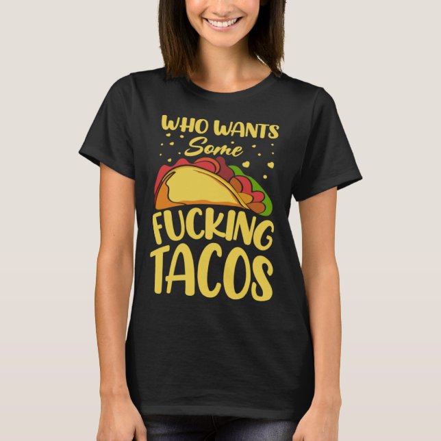 Cinco De Mayo Burritos Mexico Tacos and Avocado 31 T-Shirt (Vorderseite)