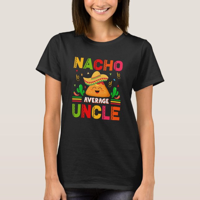 Cinco De Mayo Burritos Mexico Tacos and Avocado  4 T-Shirt (Vorderseite)