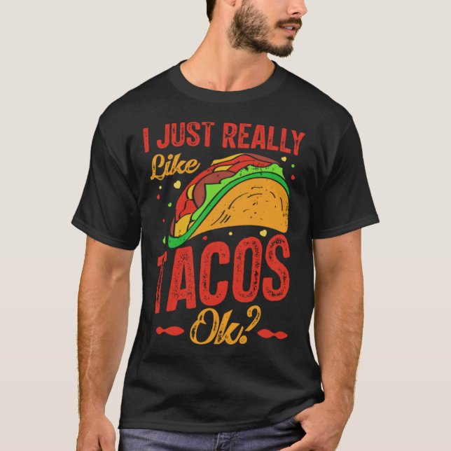 Cinco De Mayo Burritos Mexico Tacos and Avocado 55 T-Shirt (Vorderseite)