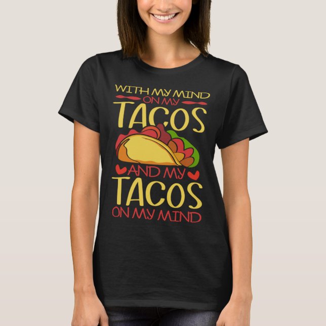 Cinco De Mayo Burritos Mexico Tacos and Avocado 59 T-Shirt (Vorderseite)