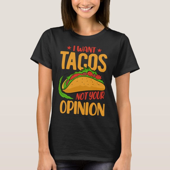 Cinco De Mayo Burritos Mexico Tacos and Avocado 63 T-Shirt (Vorderseite)