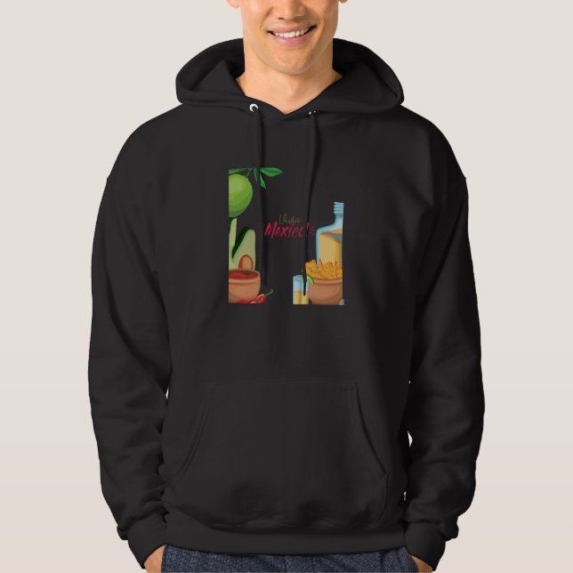 Cinco De Mayo Burritos Mexico Tacos and Avocado  6 Hoodie (Vorderseite)