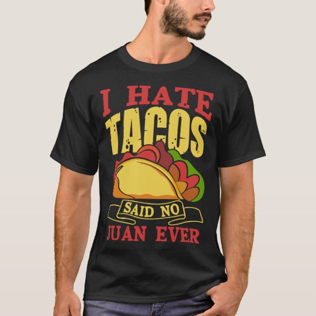 Cinco De Mayo Burritos Mexico Tacos and Avocado 70 T-Shirt (Vorderseite)
