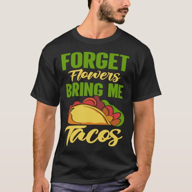 Cinco De Mayo Burritos Mexico Tacos and Avocado 9 T-Shirt (Vorderseite)