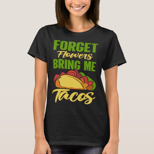 Cinco De Mayo Burritos Mexico Tacos and Avocado 9 T-Shirt (Vorderseite)