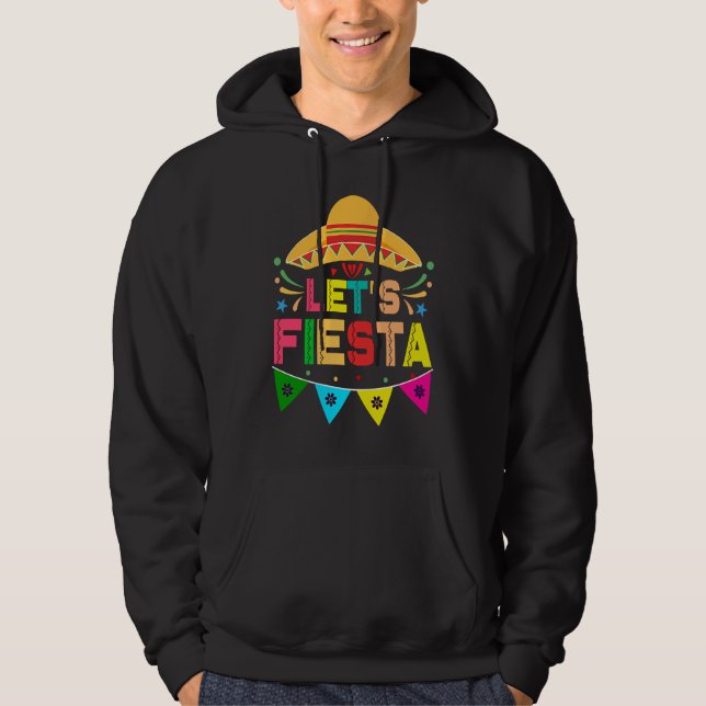 Cinco De Mayo Burritos  Mexico Tacos and Avocado   Hoodie (Vorderseite)