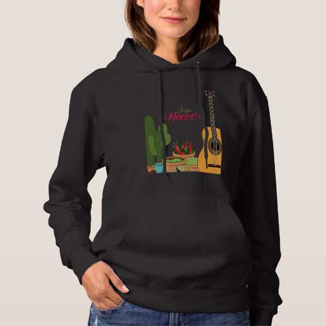 Cinco De Mayo Burritos  Mexico Tacos and Avocado   Hoodie (Vorderseite)